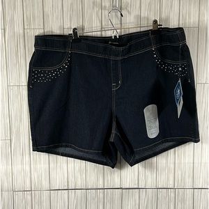 A3 Denim Pullon Shorts